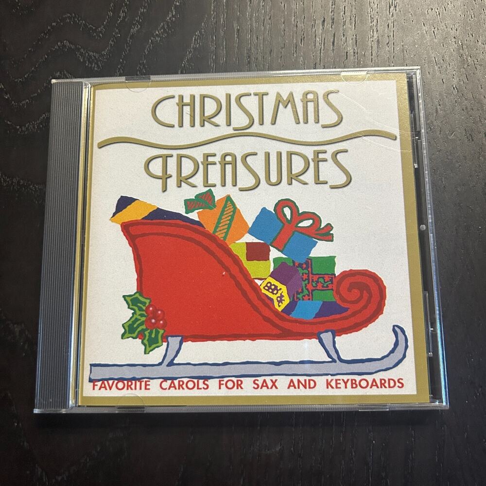 Christmas Treasures Favorite Carols for Sax and Keyboards CD